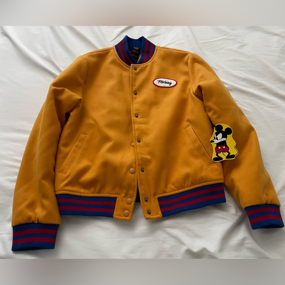 Disney x Forever 21 Mickey Mouse Varsity Jacket size small - Picture 2 of 4